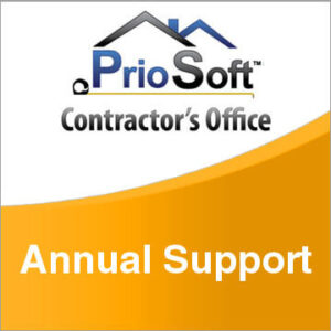 PrioSoft Contractor's Office Annual Support